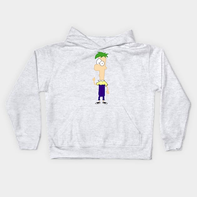 Ferb Kids Hoodie by LuisP96